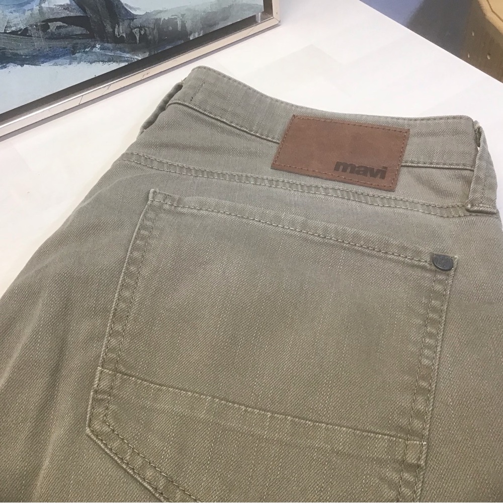 Mavi Men's Olive Jeans w 36”, L 33” EUC